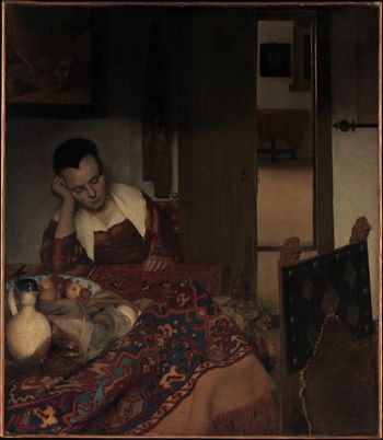 A Maid Asleep-WikiRug.jpg