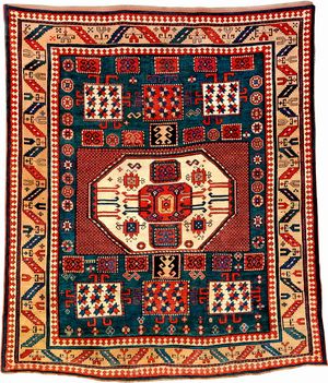 Karachov Kazak Carpet-WikiRug.jpg