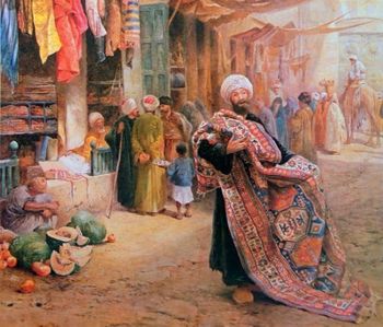 Cairo Bazaar-Charles Robertson-WikiRug.jpg